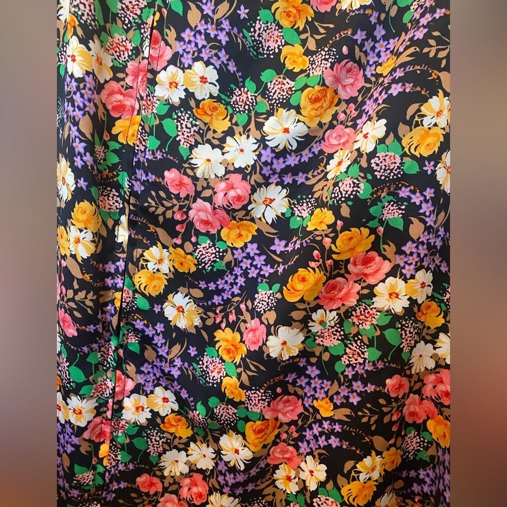 Christian Dior vintage Kaftan Maxi Dress loungewear Womens Neiman Marcus medium - Picture 2 of 9